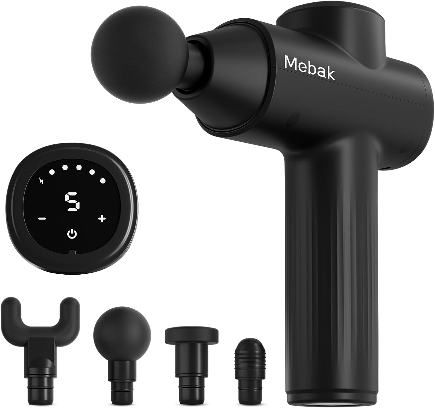 Deep Tissue for Pain Relief, 5 Speeds Percussion Massager Gun for Shoulder Back Body, Hanheld Muscle Massager for Home, Office & Gym