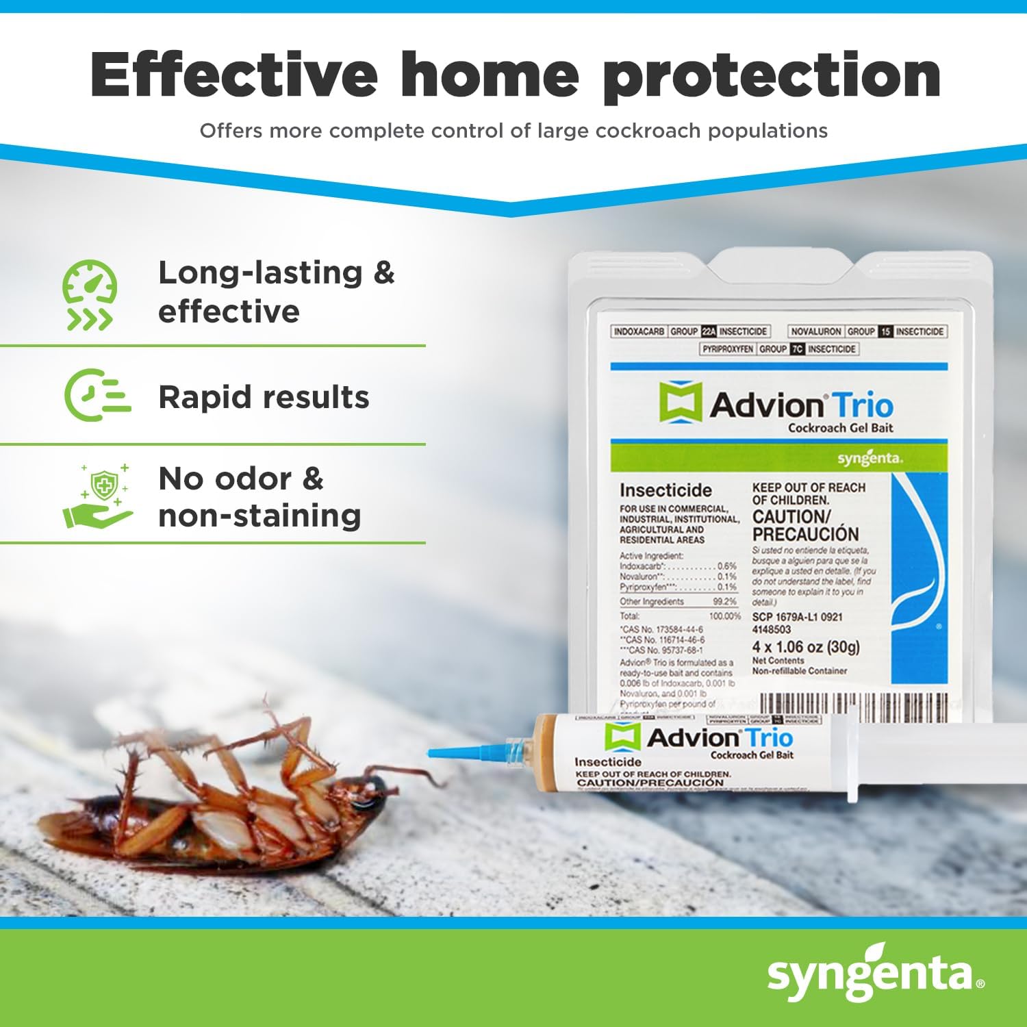 Advion Cockroach Gel