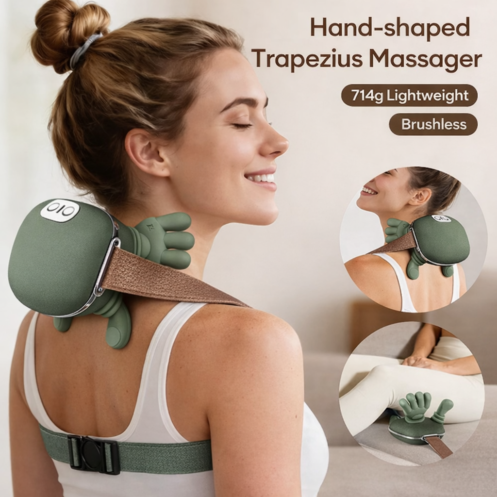 Heated Shoulder & Neck Massager — Pain Relief in Minutes