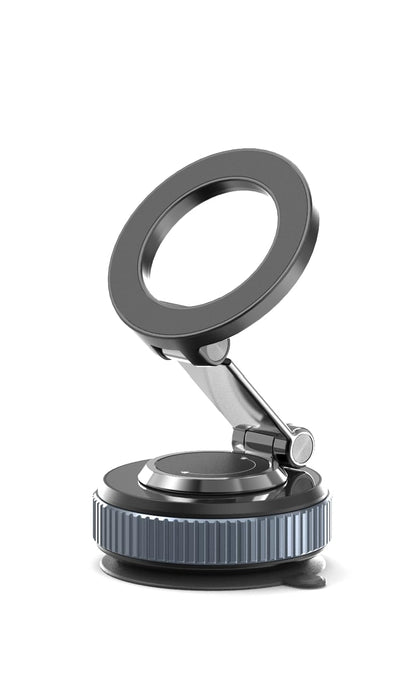 Magnetic Car Mobile Holder with Vacuum Suction Base, 360°